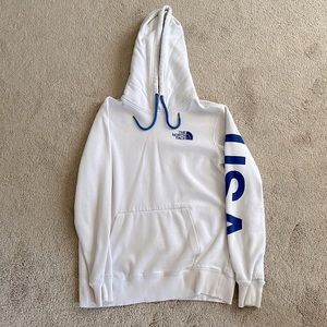 Unisex The North Face drawstring USA Hoodie